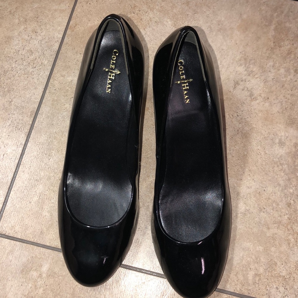 Cole Haan black heels brand new